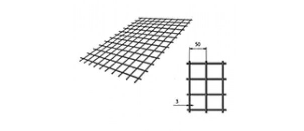 Сетка сварная (дорожная) 50х50х3мм 1х2м купить с доставкой в Макеево